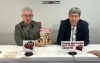 Ángel Ceña (izda.) y Juan Antonio Palomar en la presentación de la revista. /SY 