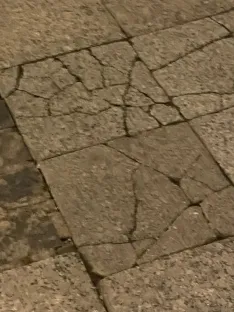 Estado de las calles Real y Zapatería en un paseo a primeras horas de la mañana. | SN