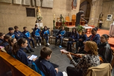 Foto 3 - El D&iacute;a de Escuelas Cat&oacute;licas Soria re&uacute;ne a alumnos y docentes para celebrar su proyecto educativo com&uacute;n