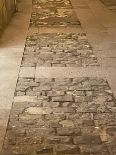 Estado de las calles Real y Zapatería en un paseo a primeras horas de la mañana. | SN
