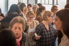 Distintas imágenes de las actividades y participantes en la jornada de la Red PAME. | B. Almazán