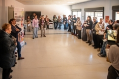 Distintas imágenes de las actividades y participantes en la jornada de la Red PAME. | B. Almazán