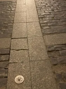 Estado de las calles Real y Zapatería en un paseo a primeras horas de la mañana. | SN