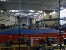 Una imagen esta tarde del módulo cubierto del Caep. /PC 