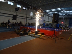 Una imagen esta tarde del módulo cubierto del Caep. /PC 