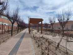 Foto 5 - El nuevo entorno del Fuente del Rey va tomando forma: Menos coches, m&aacute;s verde y canchas de tenis y p&aacute;del cubiertas