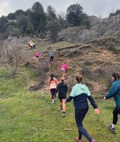 Foto 3 - De San Leonardo al mundo: el trail femenino une a m&aacute;s de 60 corredoras en el 8M