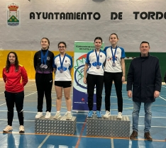 Foto 3 - El filial del B&aacute;dminton Soria roza la proeza en Madrid 