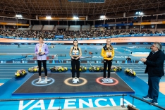 Podio 3.000 femenino. /Fetacyl