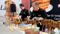 Foto 4 - V&iacute;deo: El palacio de los torreznos llega a Barcelona con m&aacute;s de 500 kilos
