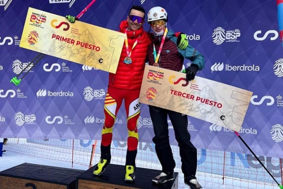 Dani Izquierdo repasa su trayectoria deportiva este domingo en Ágreda