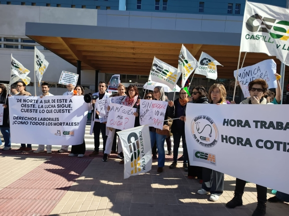 La segunda semana de huelga médica en Soria arranca con menor seguimiento que en febrero