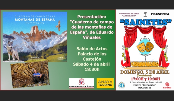 Literatura y teatro protagonizan el fin de semana en Ágreda