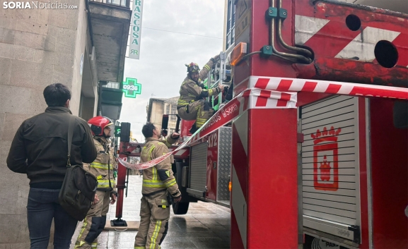 Bomberos intervienen en El Collado