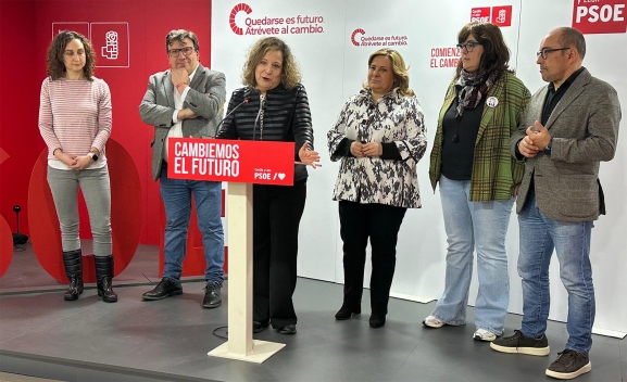 15M. Iratxe García defiende en Soria el Fondo Social Europeo
