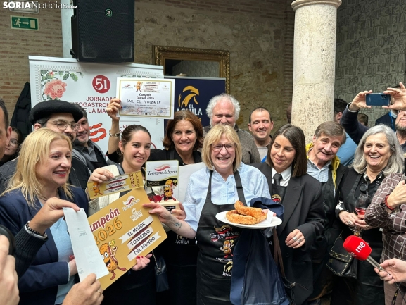 El Bar El Volante de Ólvega gana el Mejor Torrezno del Mundo