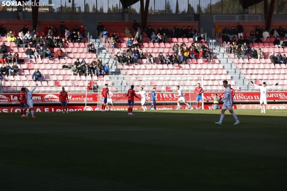 Crónica del C.D. Numancia 2-2 S.D. Sarriana: Los rojillos vuelven a desaprovechar una oportunidad de oro