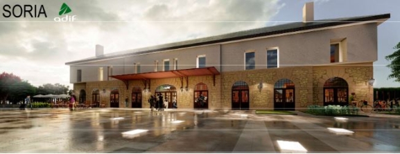 Adif licita la remodelación de la estación de Soria por 4,2 millones