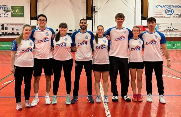 El Club Bádminton Soria-CS24 logra una victoria clave en Liga Nacional
