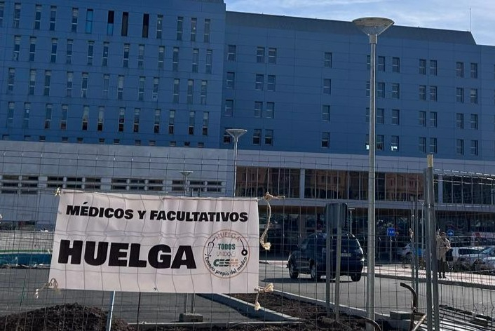 Soria registra un 24% de seguimiento en la huelga médica con un fuerte impacto en consultas, pruebas e intervenciones quirúrgicas