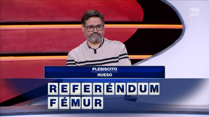 Eliseo se queda a un ‘fémur’ de seguir sumando en Cifras y Letras