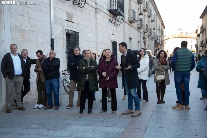 Alberto Núñez Feijóo en El Burgo de Osma