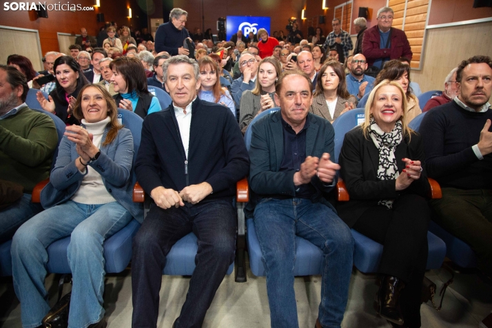 Alberto Núñez Feijóo en El Burgo de Osma