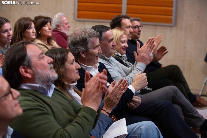 Alberto Núñez Feijóo en El Burgo de Osma