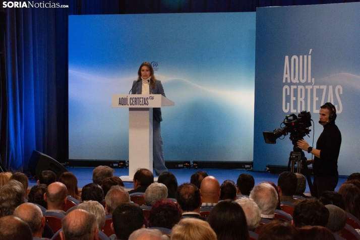 Alberto Núñez Feijóo en El Burgo de Osma