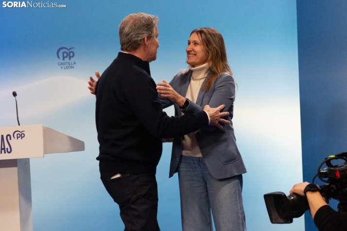 Alberto Núñez Feijóo en El Burgo de Osma