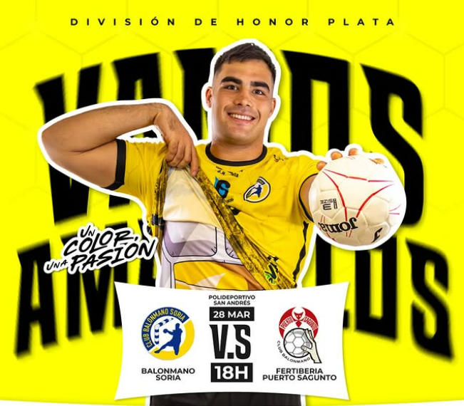 Directo División Honor Plata: BM Soria vs Puerto Sagunto