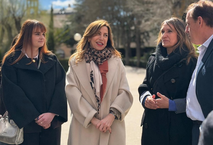 La alcladesa de Zaragoza respalda en Soria el proyecto de gestión del PP y pide concentrar el voto para garantizar estabilidad