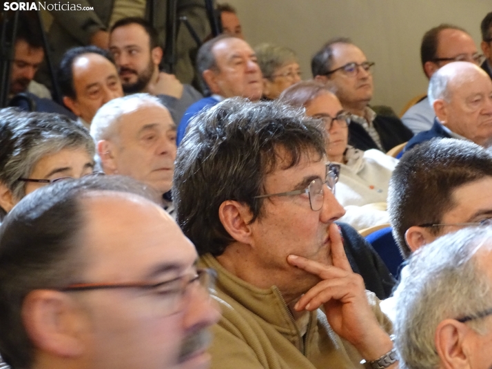 Una imagen del mitin hoy en Soria. /SN