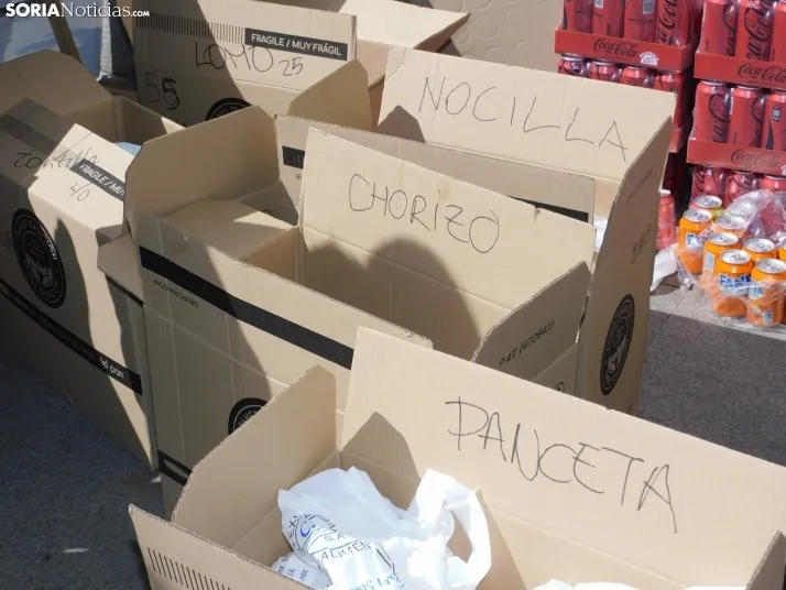 Operación Bocadillo de Manos Unidas en la Plaza Herradores