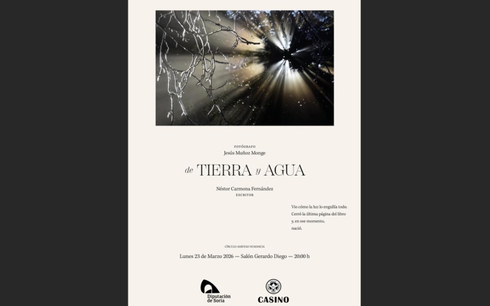 Presentación del libro de Tierra y Agua en el Casino