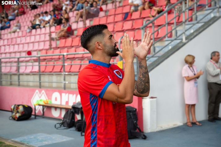 Dani García pide perdón a la afición del Numancia: No me están saliendo las cosas