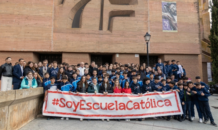 El Día de Escuelas Católicas Soria reúne a alumnos y docentes para celebrar su proyecto educativo común