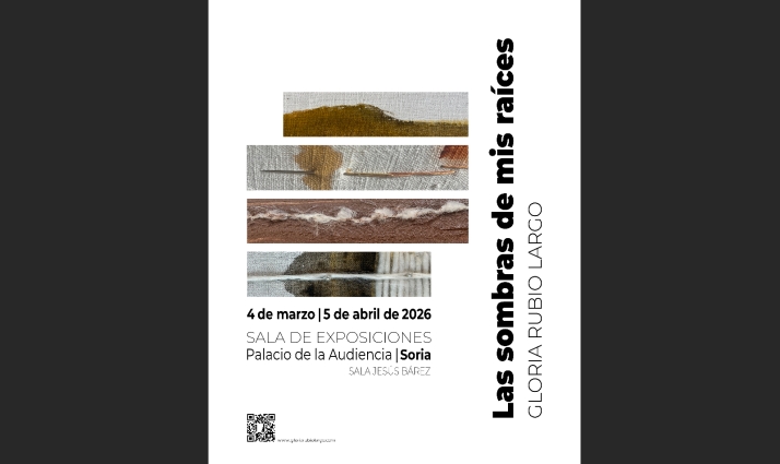 Gloria Rubio Largo inaugura su nueva exposición en Soria: Las sombras de mis raíces