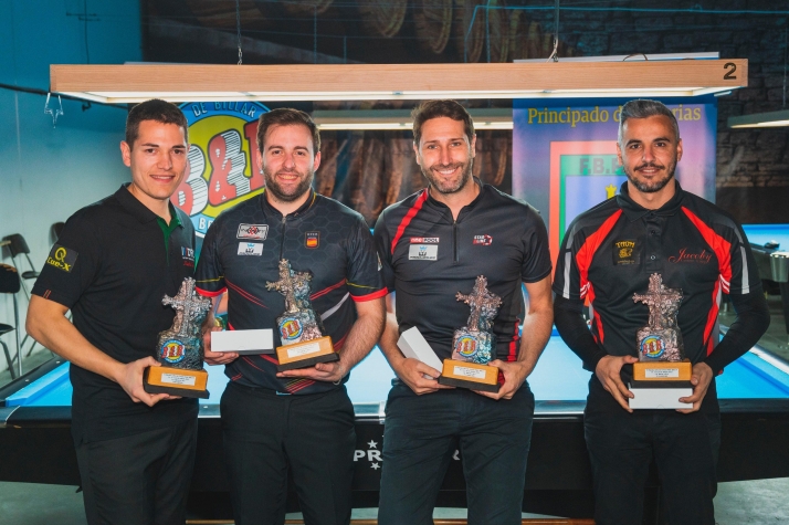 Javi del Santo logra el quinto puesto en la Copa de España de Pool