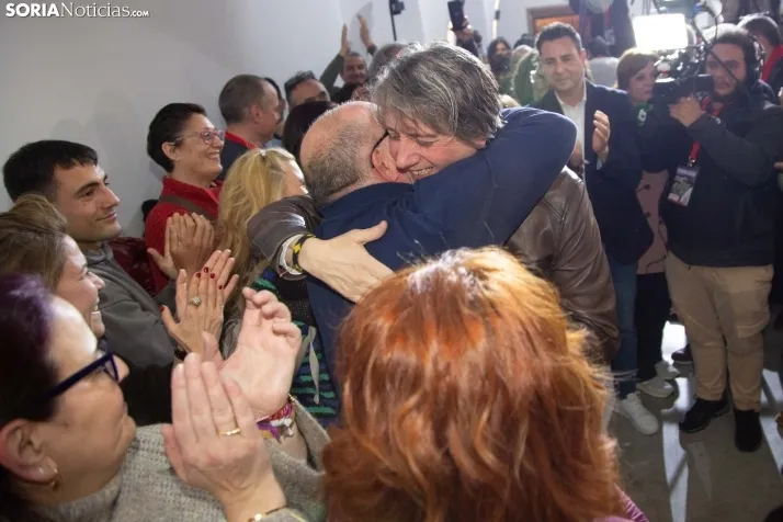 La celebración de la noche electoral