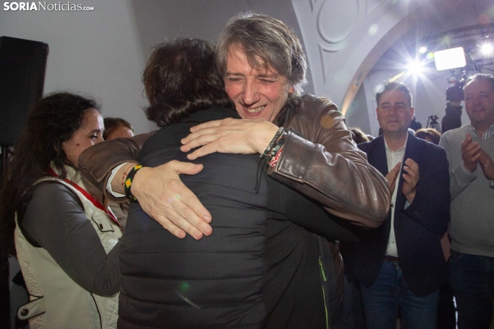 La celebración de la noche electoral