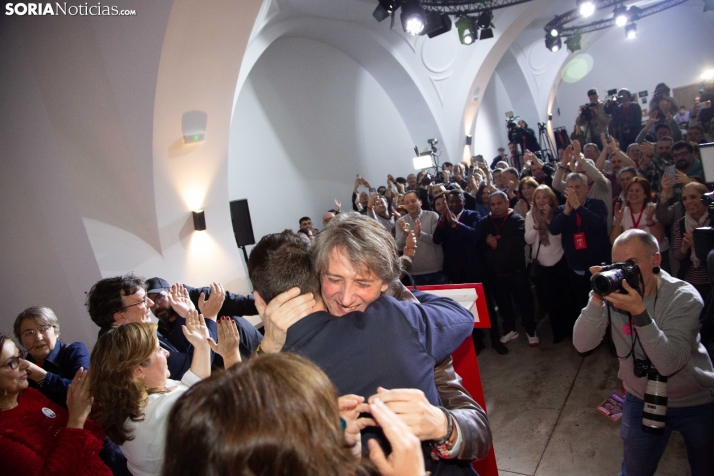 La celebración de la noche electoral