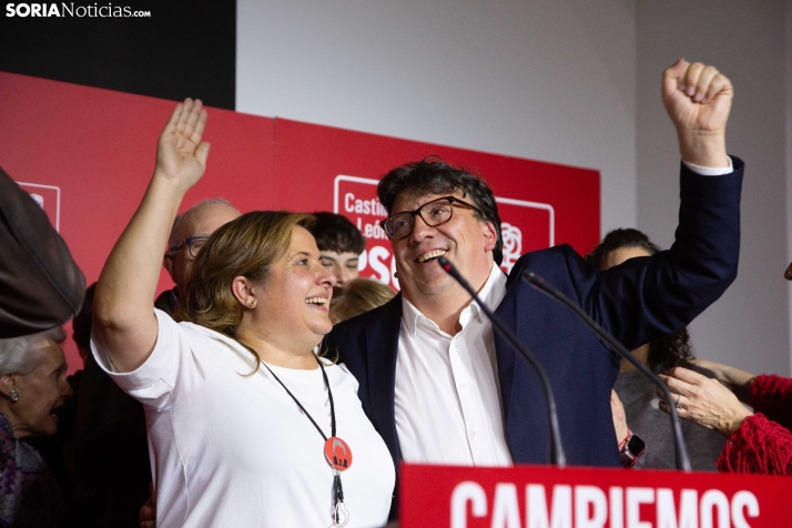 La celebración de la noche electoral