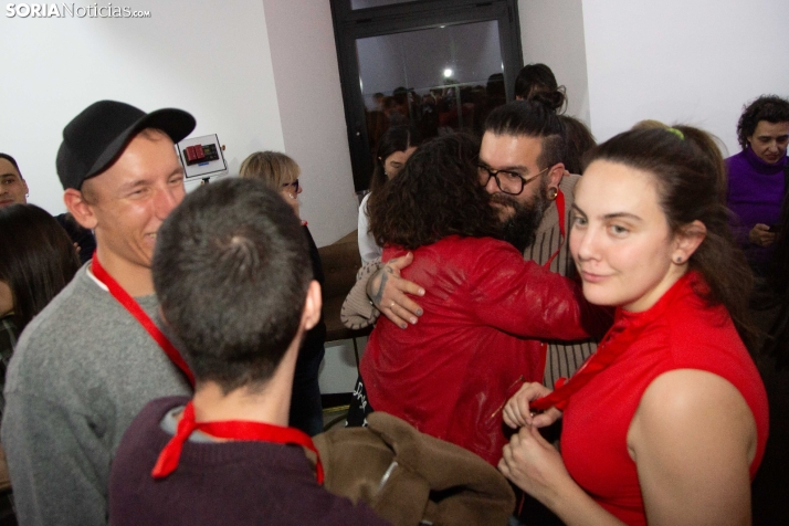 La celebración de la noche electoral