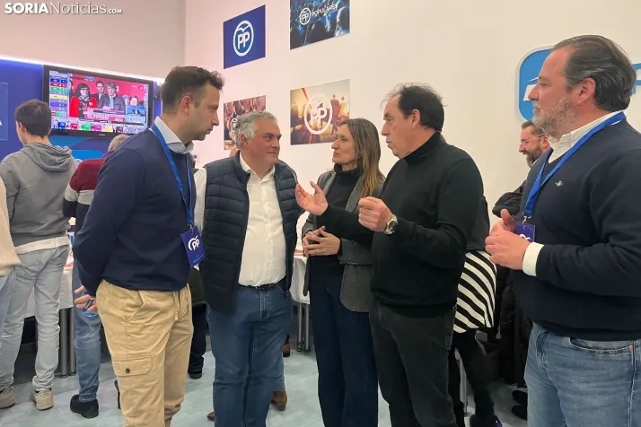 La celebración de la noche electoral