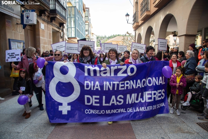 Manifestación 8M Soria