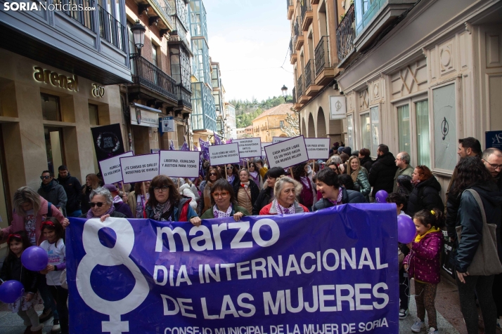 Manifestación 8M Soria