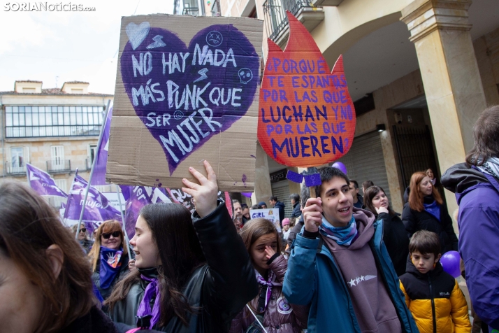 Manifestación 8M Soria