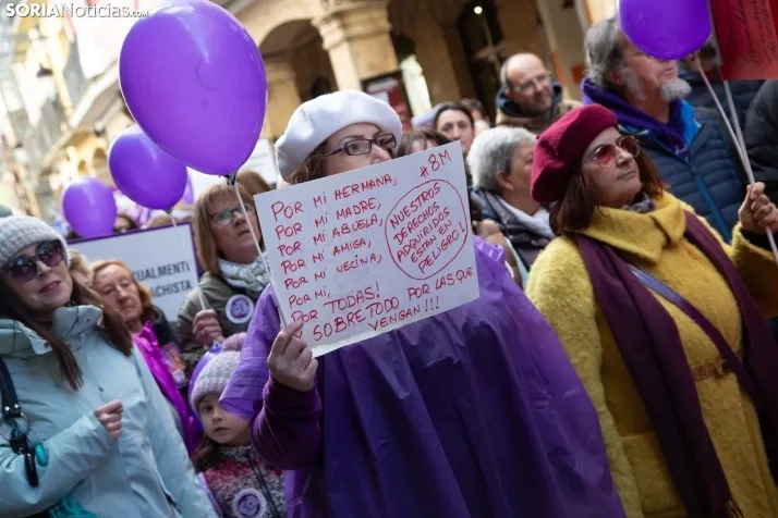Manifestación 8M Soria