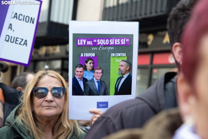 Manifestación 8M Soria
